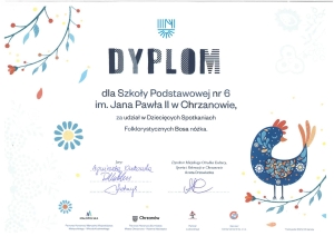 DZIECIĘCE SPOTKANIA FOLKLORYSTYCZNE BOSA NÓŻKA