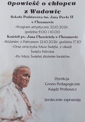 Święto Patrona Szkoły