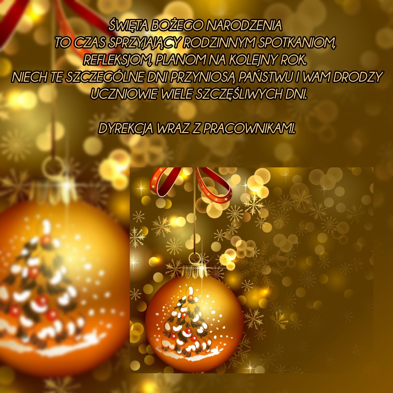 WSPANIAŁYCH ŚWIĄT BOŻEGO NARODZENIA